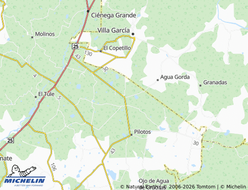 Mapa MICHELIN Francisco Villa - ViaMichelin