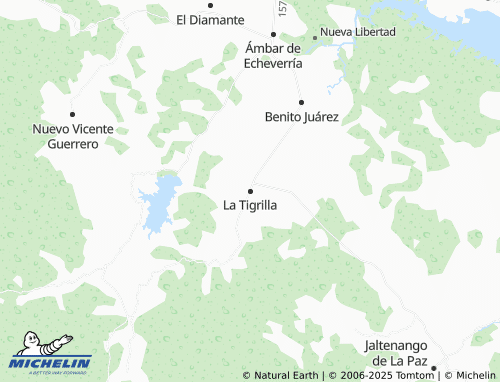 MICHELIN La Tigrilla map - ViaMichelin