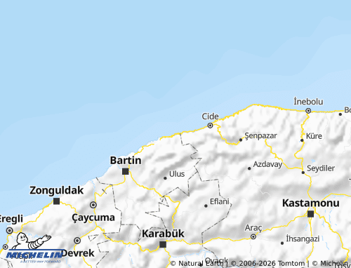 Mappa MICHELIN Kurucaşile - ViaMichelin