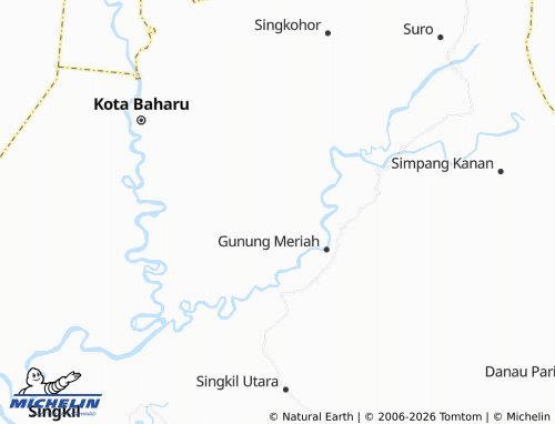 Mapa MICHELIN Bukit Harapan - ViaMichelin