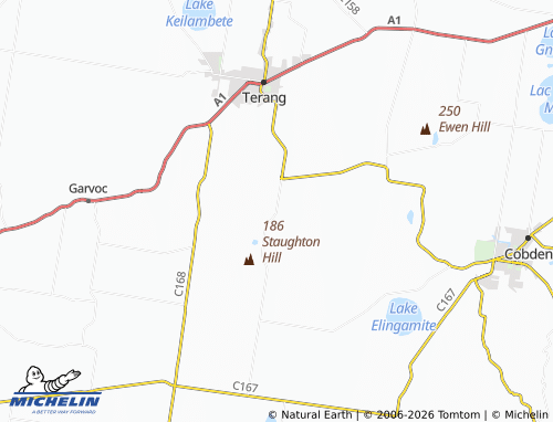 Mapa MICHELIN Dixie - ViaMichelin
