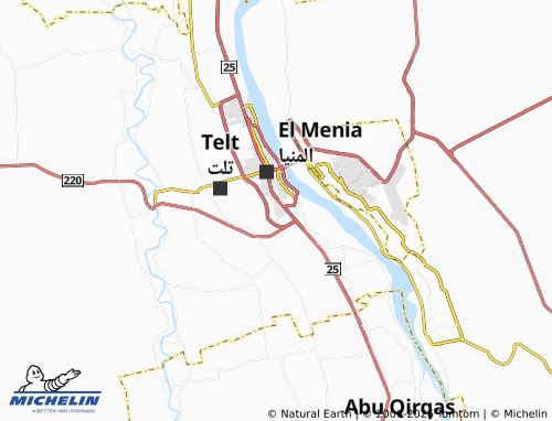Mappa MICHELIN Maqousah - ViaMichelin