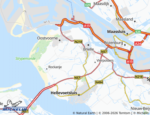 Mapa MICHELIN Tinte - ViaMichelin