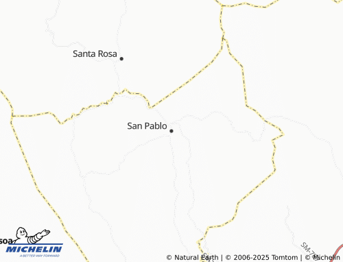 MICHELIN San Pablo map - ViaMichelin