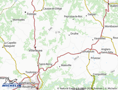 Mappa MICHELIN Loubatière - ViaMichelin
