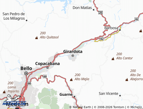 Mappa MICHELIN Juan 23 - ViaMichelin