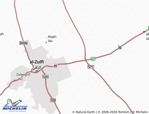 Carte MICHELIN al-Yasameen - ViaMichelin