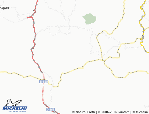 MICHELIN Yeşilyayla map - ViaMichelin