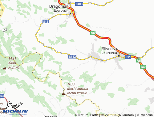 Mappa MICHELIN Barlozhnitsa - ViaMichelin