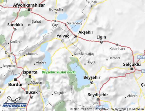 Mapa MICHELIN Şarkikaraağaç - ViaMichelin
