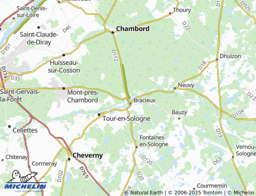 Mapa MICHELIN Goland - ViaMichelin