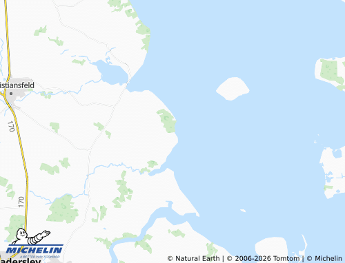 MICHELIN-Landkarte Sandersvig - ViaMichelin