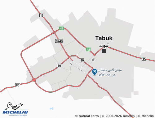 Kaart MICHELIN al-Mihrajan B - ViaMichelin