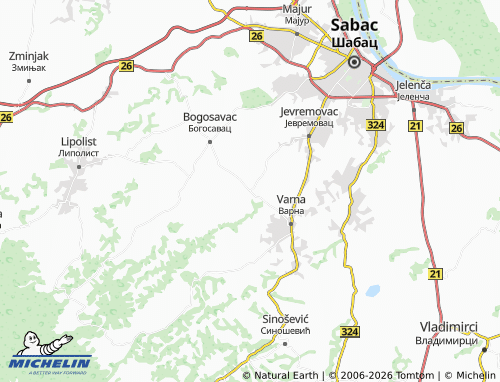 Carte MICHELIN Maovi - ViaMichelin