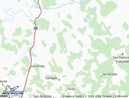Kaart MICHELIN Santa Rosa - ViaMichelin
