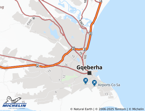 MICHELIN Neave Industrial map - ViaMichelin