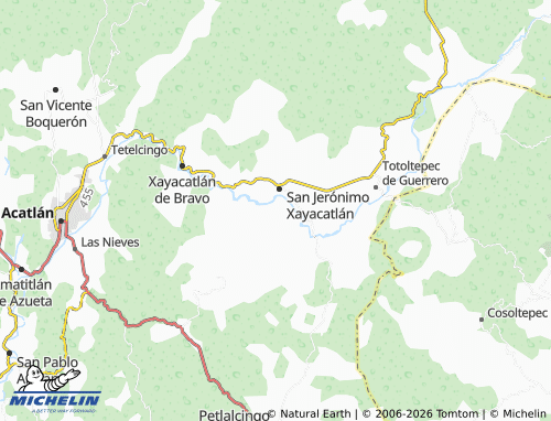 MICHELIN-Landkarte San Pedro - ViaMichelin