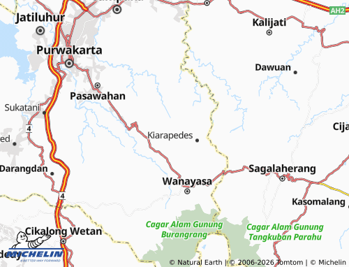 MICHELIN Gardu map - ViaMichelin