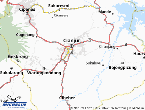 Carte MICHELIN Sayang - ViaMichelin