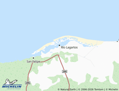 Kaart MICHELIN Río Lagartos - ViaMichelin