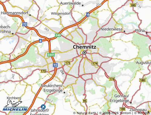 Carte MICHELIN Kapellenberg - ViaMichelin