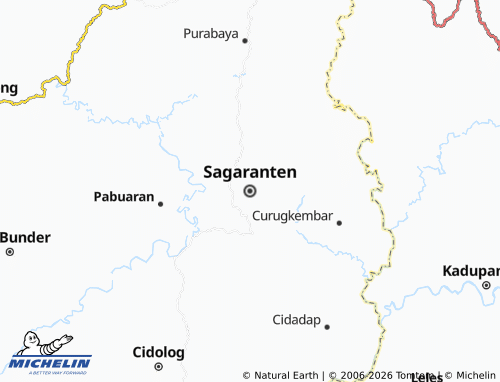 MICHELIN-Landkarte Sagaranten - ViaMichelin