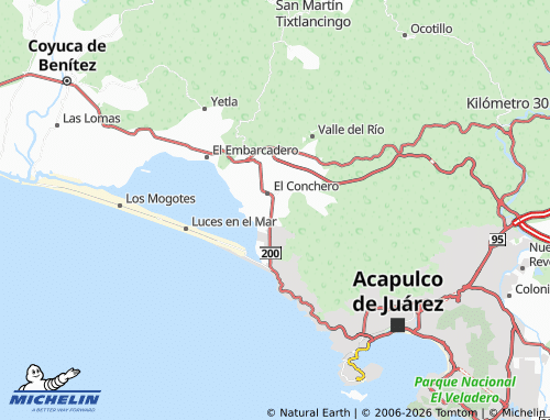 Kaart MICHELIN Cerrito de Oro - ViaMichelin