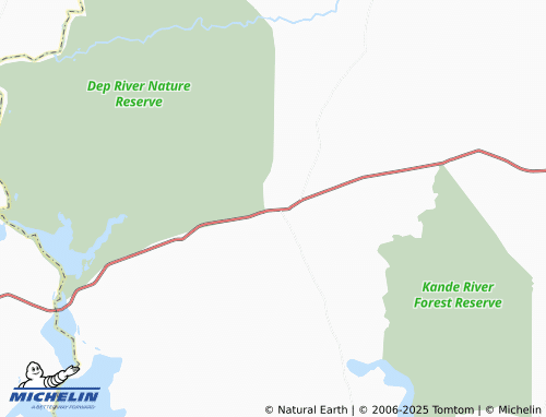 MICHELIN Namu map - ViaMichelin