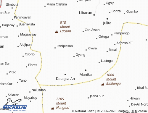 MICHELIN Oyang map - ViaMichelin