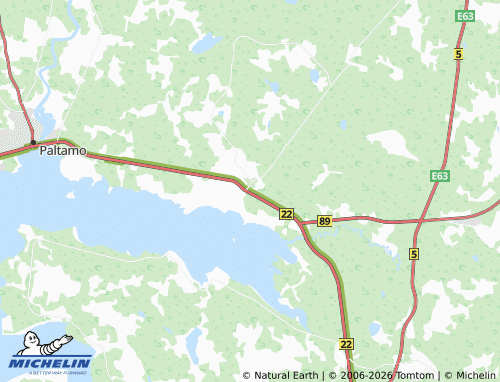 MICHELIN-Landkarte Mieslahti - ViaMichelin