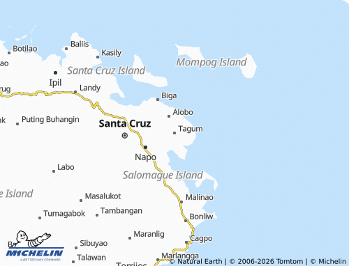 Mappa MICHELIN Tagum - ViaMichelin