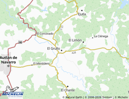 Mapa MICHELIN El Pedregal - ViaMichelin