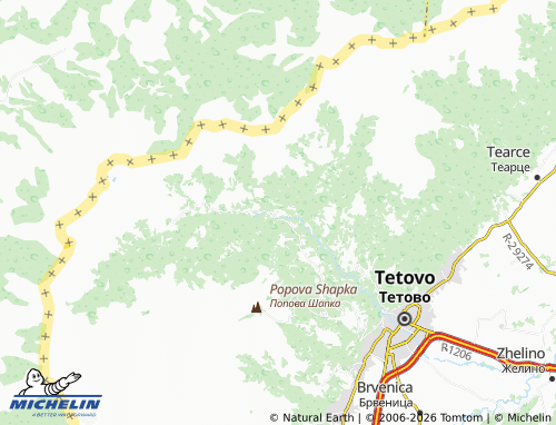Mapa MICHELIN Brodec - ViaMichelin