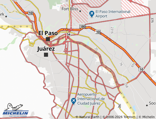 Mappa MICHELIN Olmos Tecnológico - ViaMichelin