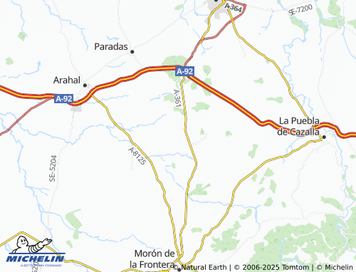 MICHELIN Santa Elo map - ViaMichelin