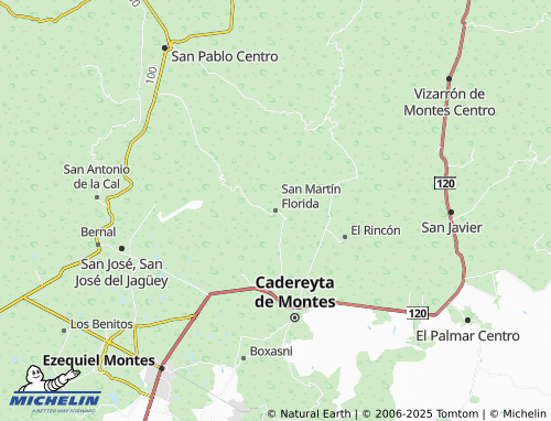 MICHELIN San Martín Florida map - ViaMichelin