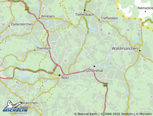 MICHELIN Premeischl map - ViaMichelin