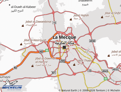 Carte MICHELIN al-Tayseer - ViaMichelin
