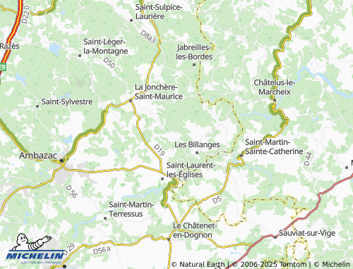 Carte MICHELIN Entrecolle - ViaMichelin