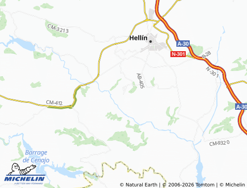 MICHELIN Mingogil map - ViaMichelin