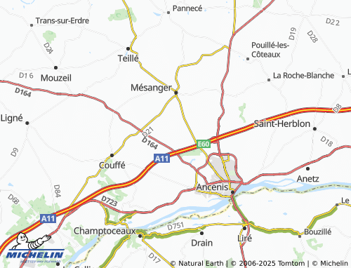 MICHELIN-Landkarte Les Maraires - ViaMichelin