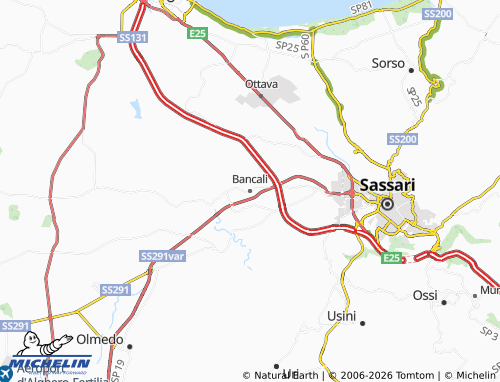 Mapa MICHELIN Bancali - ViaMichelin