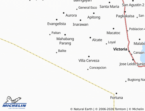 MICHELIN San Andres map - ViaMichelin