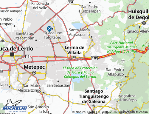 Mapa MICHELIN Lerma de Villada - ViaMichelin