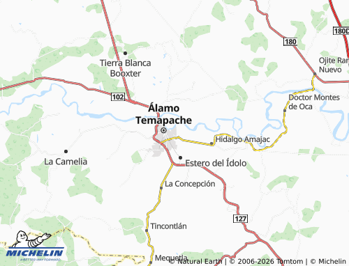 Mapa MICHELIN Santa Cruz - ViaMichelin