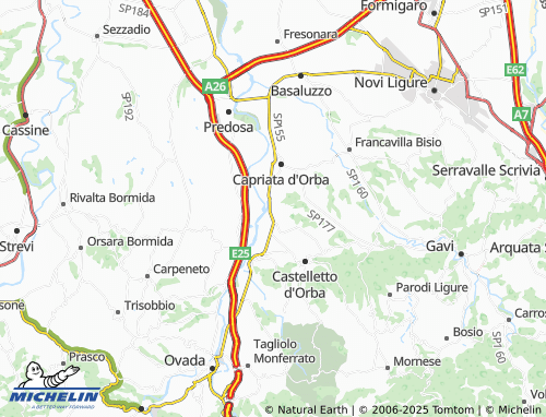 Kaart MICHELIN Pratalborato - ViaMichelin