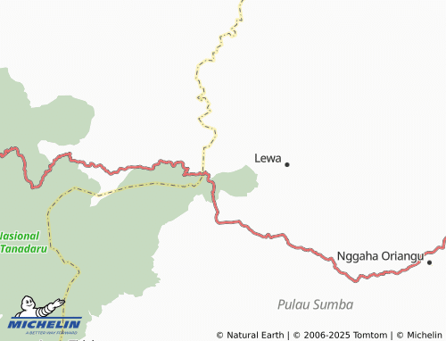 MICHELIN Kambata Wundut map - ViaMichelin