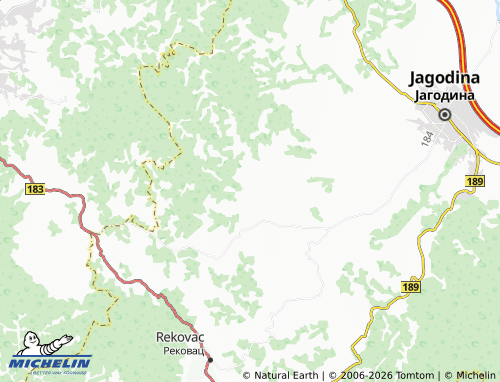 Mapa MICHELIN Belica - ViaMichelin