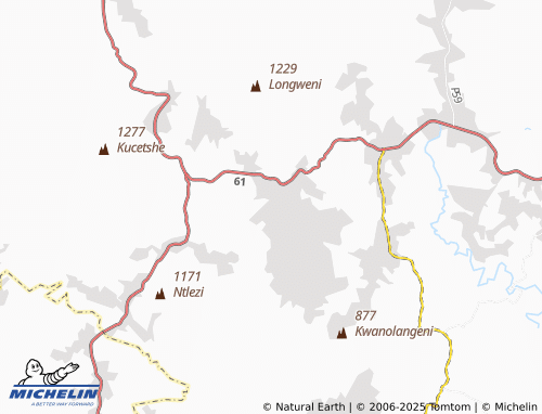 MICHELIN Elumayeni map - ViaMichelin