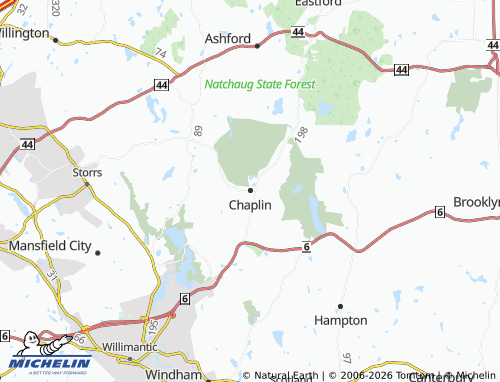 Carte MICHELIN Chaplin - ViaMichelin